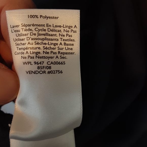 EDDIE BAUER FLEECE FULL ZIP VEST '08 ATLANTIC BLUE MENS SIZE XL TALL ( TXL)  EUC - Picture 10 of 11